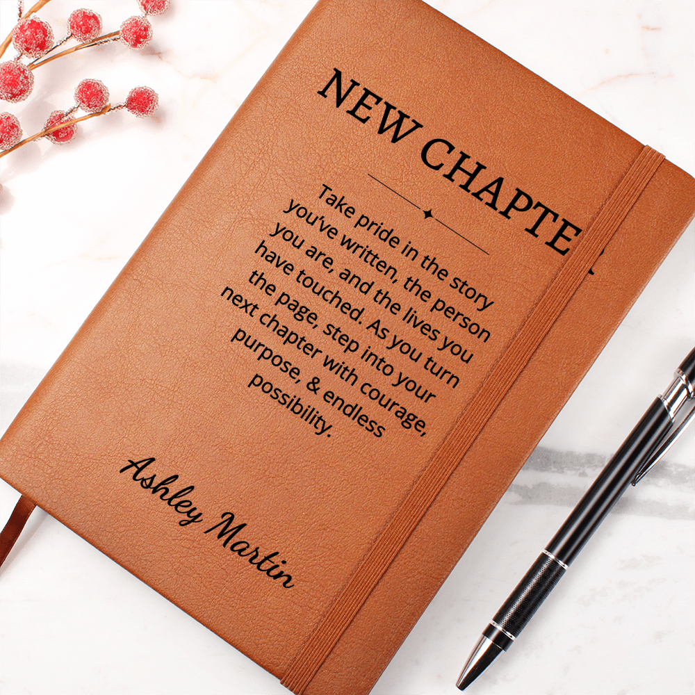 New Chapter Custom going away gift for coworker Personalized Gift for Boss Leaving New Job Gift Retirement Farewell Present Graduation Gift