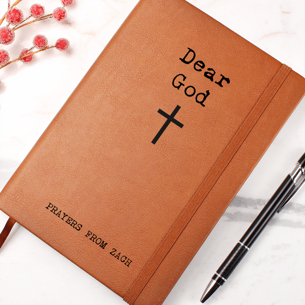 Personalized Prayer Journal for Men – Custom Name Faith Notebook Christian Gift for Dad, Husband, Son, Nephew, or Teen Boy