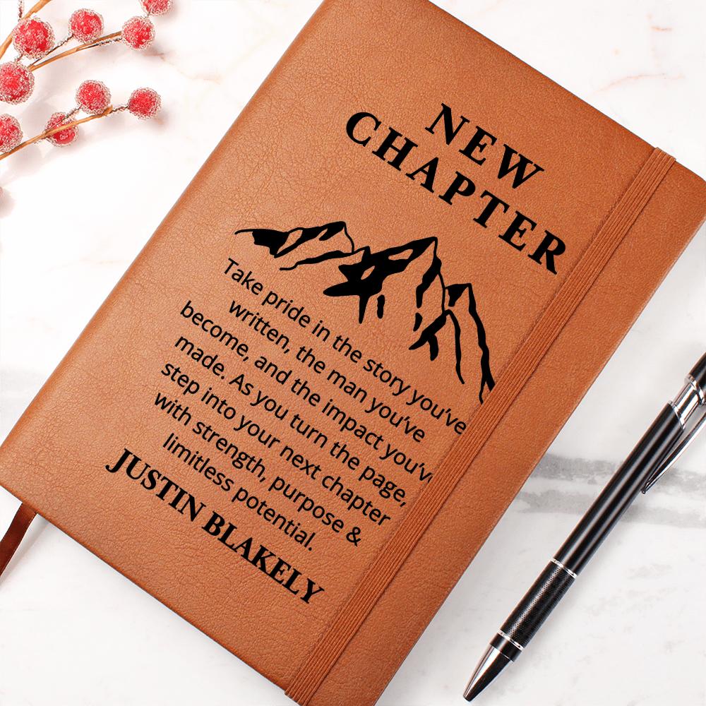 Enjoy The Next Chapter 2025 Graduation Gifts for Men Personalized Retirement gift for Co-worker Leaving Gifts Custom Notebook Gift for Men