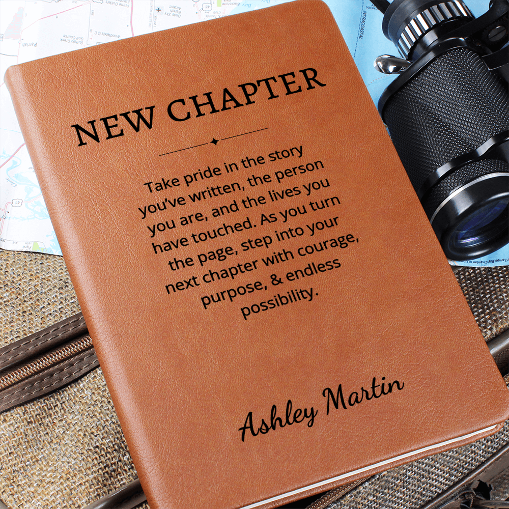 New Chapter Custom going away gift for coworker Personalized Gift for Boss Leaving New Job Gift Retirement Farewell Present Graduation Gift