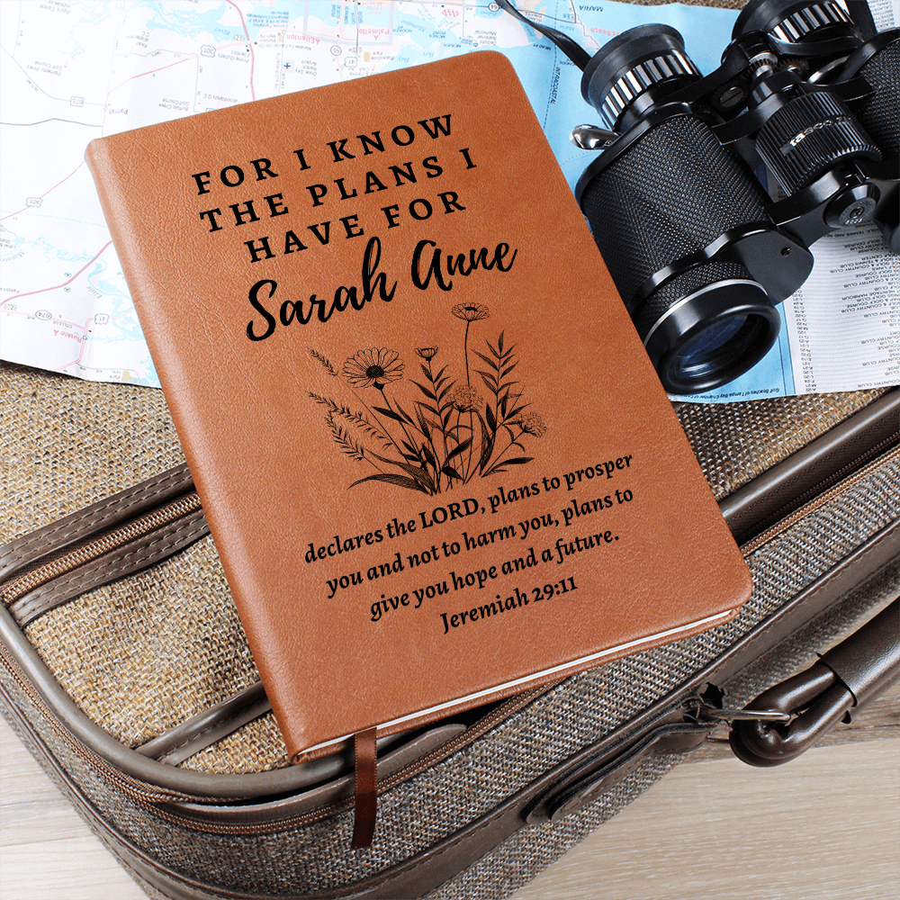 Custom Prayer Notebook Birthday Christian gift for her Mothers Day Gift for Daughter Granddaughter Graduation Baptism Bible Verses BFF Friend