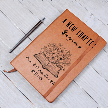 A New Chapter Bridal Shower Guest Book Letters to the Bride Groom, Book Bridal Shower Gift from Bridal Party to Bride, Keepsake Wedding Gift, Advice for the Bride to be