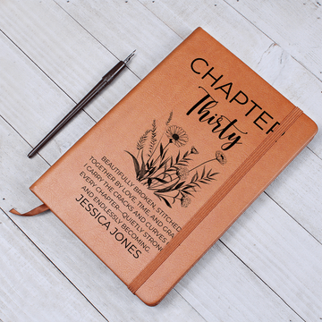 30th Birthday Gift, Chapter 30 Name Journal, 30 Years Old Turning Thirty Notebook 30 Years Old Gift for Her or Him Friend Daughter Sister
