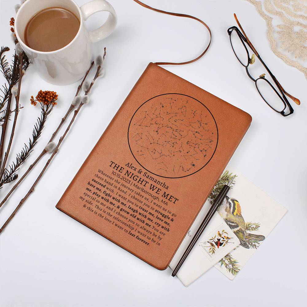 Promise Journal Gift for Him, Boyfriend Gift from Girlfriend, Soulmate gift