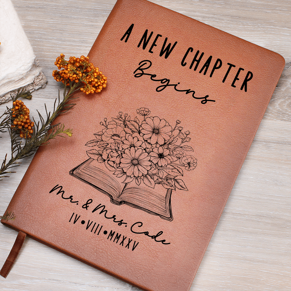 A New Chapter Bridal Shower Guestbook Ideas Wedding Shower Gift Happily Ever After Love Story Book Wedding Keepsake Gift