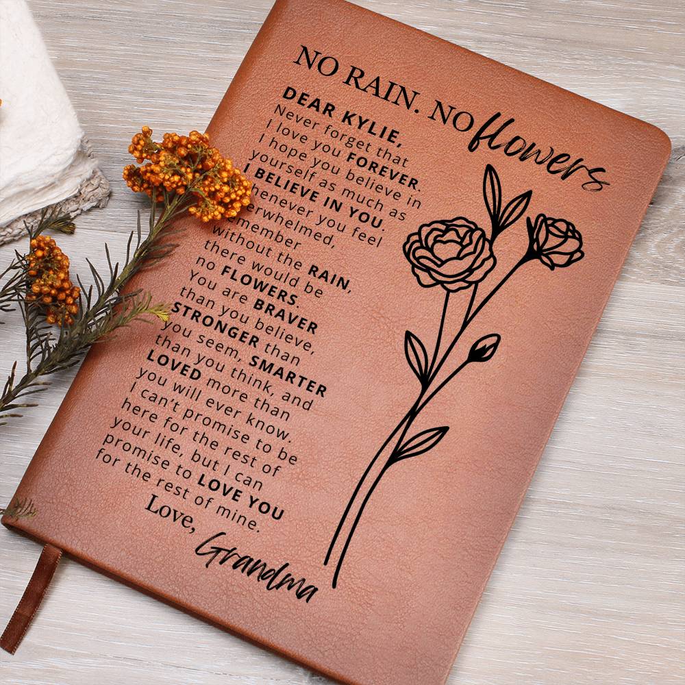 Personalized Journal for Daughter or Granddaughter | Keepsake Gift from Mom, Dad, Grandma, or Grandpa, Christmas Gift Idea