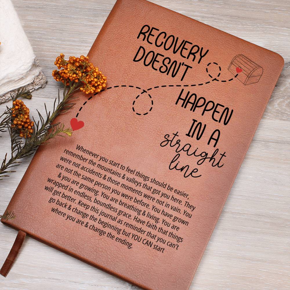 Addiction Recovery Gift for Women, Self Care Encouragement Journal, Mental Health