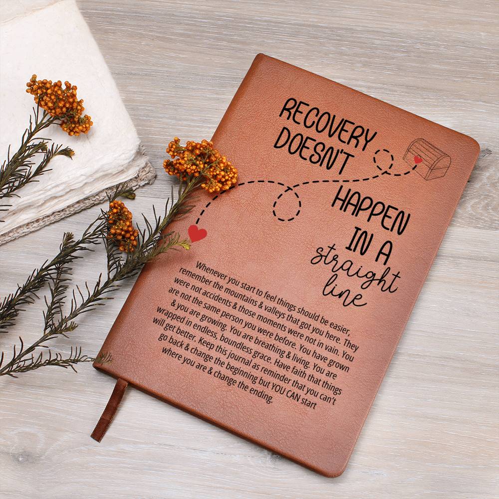 Addiction Recovery Gift for Women, Self Care Encouragement Journal, Mental Health