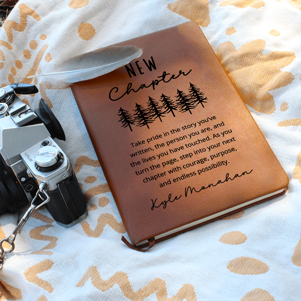 Custom New Chapter Journal Retirement Gift Retirement of Coworker Retirement Gifts for Women Coworker Nurse Retirement Corporate Gifts, Boss