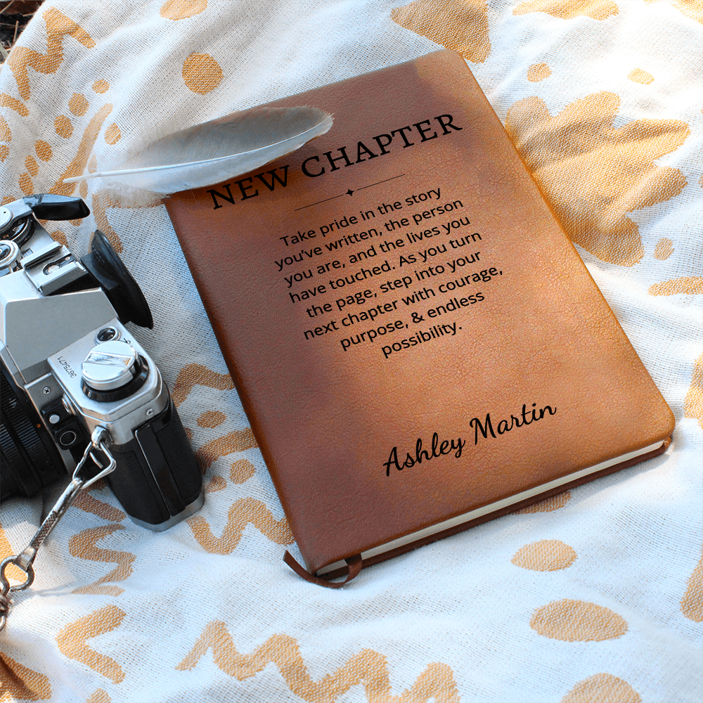 New Chapter Custom going away gift for coworker Personalized Gift for Boss Leaving New Job Gift Retirement Farewell Present Graduation Gift