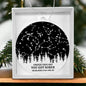 Sobriety Anniversary Custom Star Map By Date