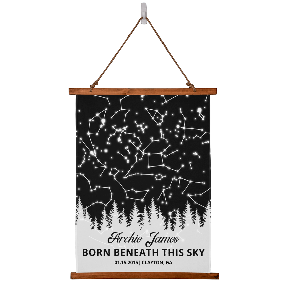 Custom Star Map By Date Birthday Gift For Son from Mom and Dad, Mother and Son Gifts, Graduation Gift