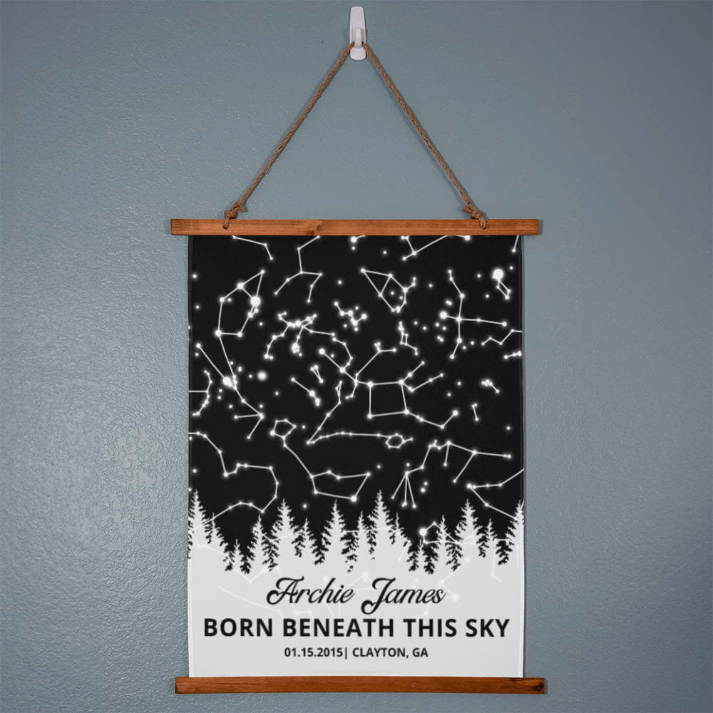 Custom Star Map By Date Birthday Gift For Son from Mom and Dad, Mother and Son Gifts, Graduation Gift