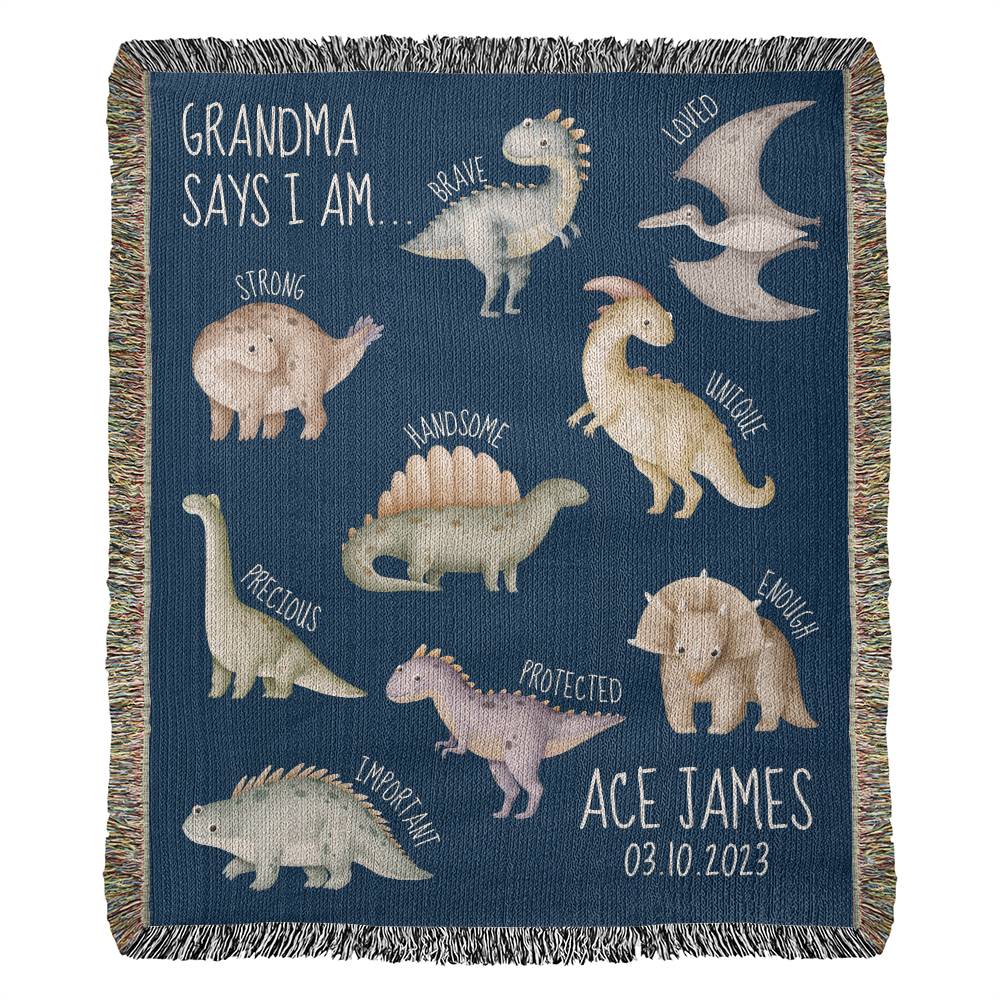 To My Grandson Gift From Grandma or Grandpa Custom Blanket Grandson Gift For Boys Personalized Gift Christmas Gifts Birthday