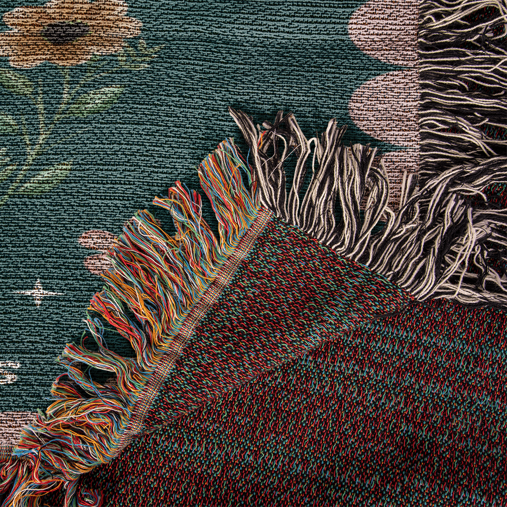 Christian Blanket with Butterflies, Romans 12:1 Bible Verse Gift, Transformed by Christ Throw, Faith Gift for Her, Religious Home Décor