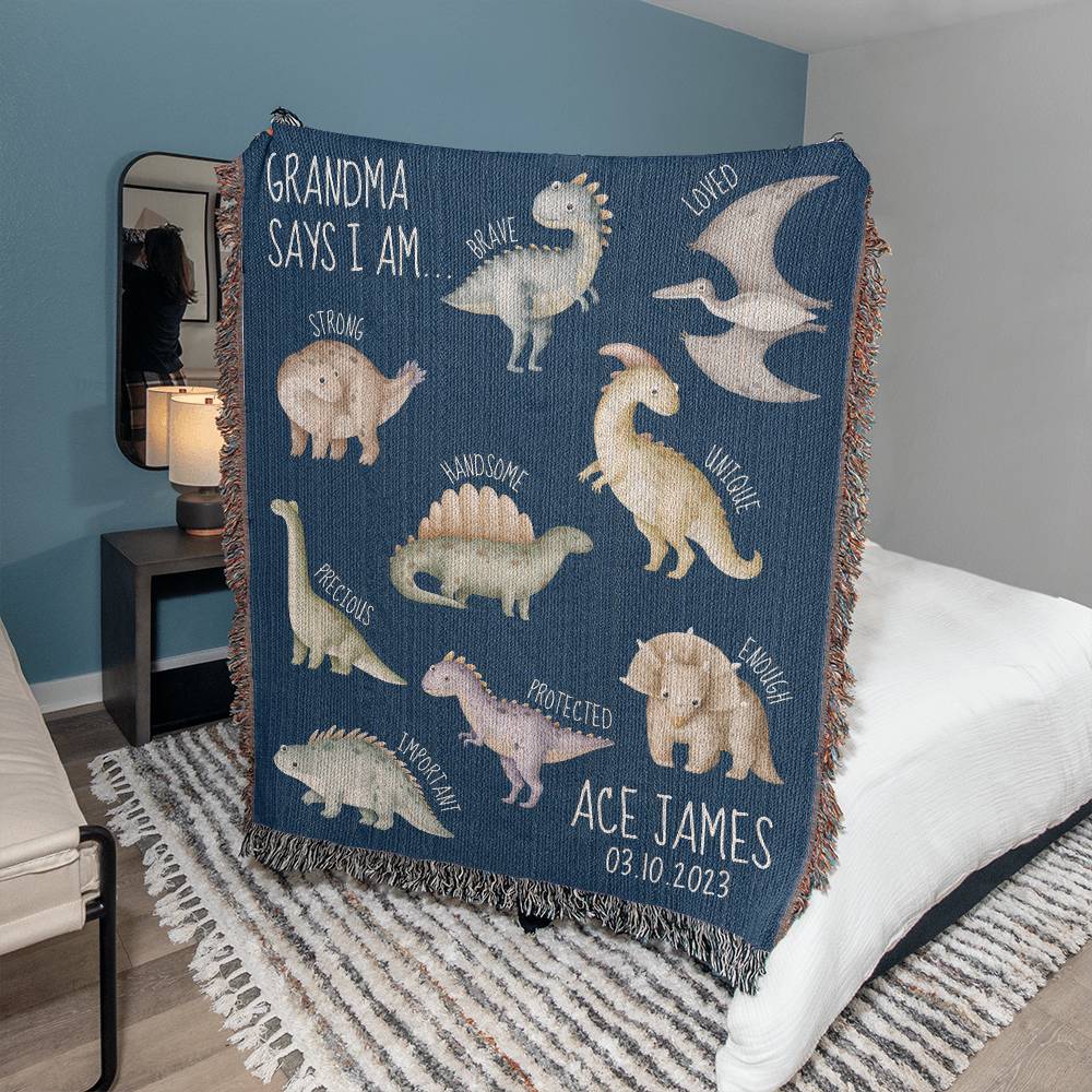 To My Grandson Gift From Grandma or Grandpa Custom Blanket Grandson Gift For Boys Personalized Gift Christmas Gifts Birthday