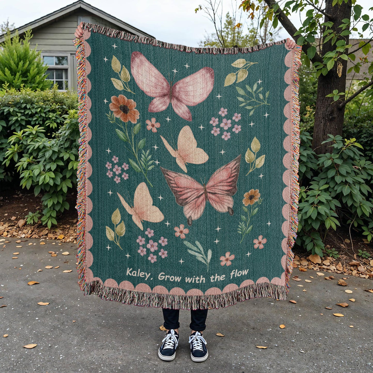 Personalized Blankets For Her | Custom Gifts for Mom, Daughter, Granddaughter, Niece, Friendship Gift for Friend