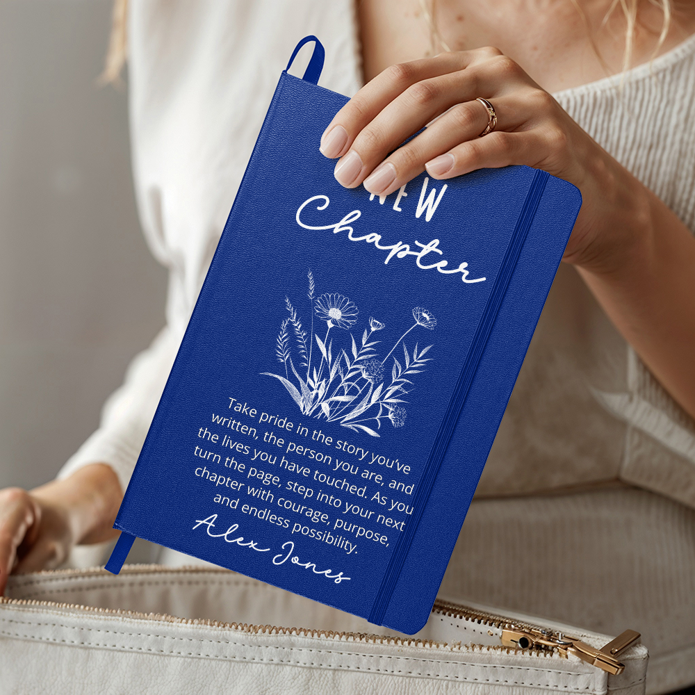 New Chapter Graduation Gift Custom going away gift for coworker - Personalized Gift for Boss Leaving New Job Gift, Retirement Gift