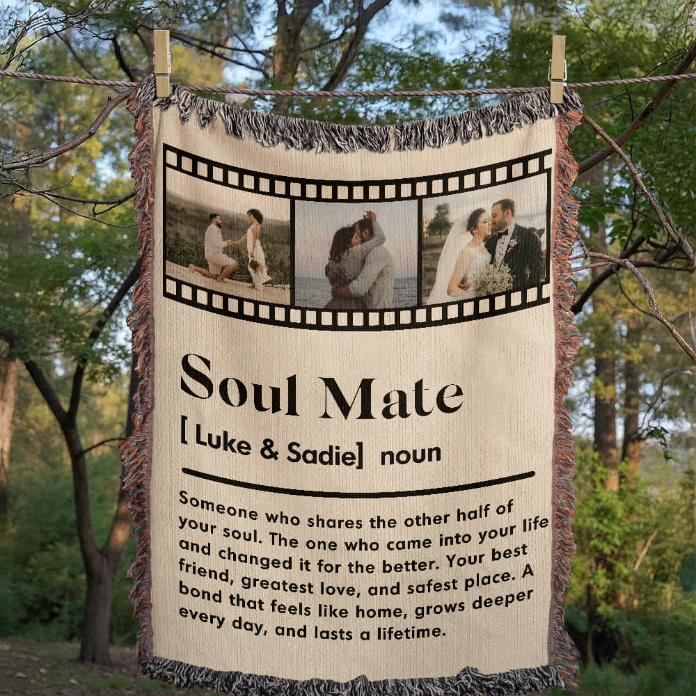 Personalized Soul Mate Definition Print, Valentine's Day Gift, Soulmate definition, Wedding Gift for Him, Couple Definition Gift