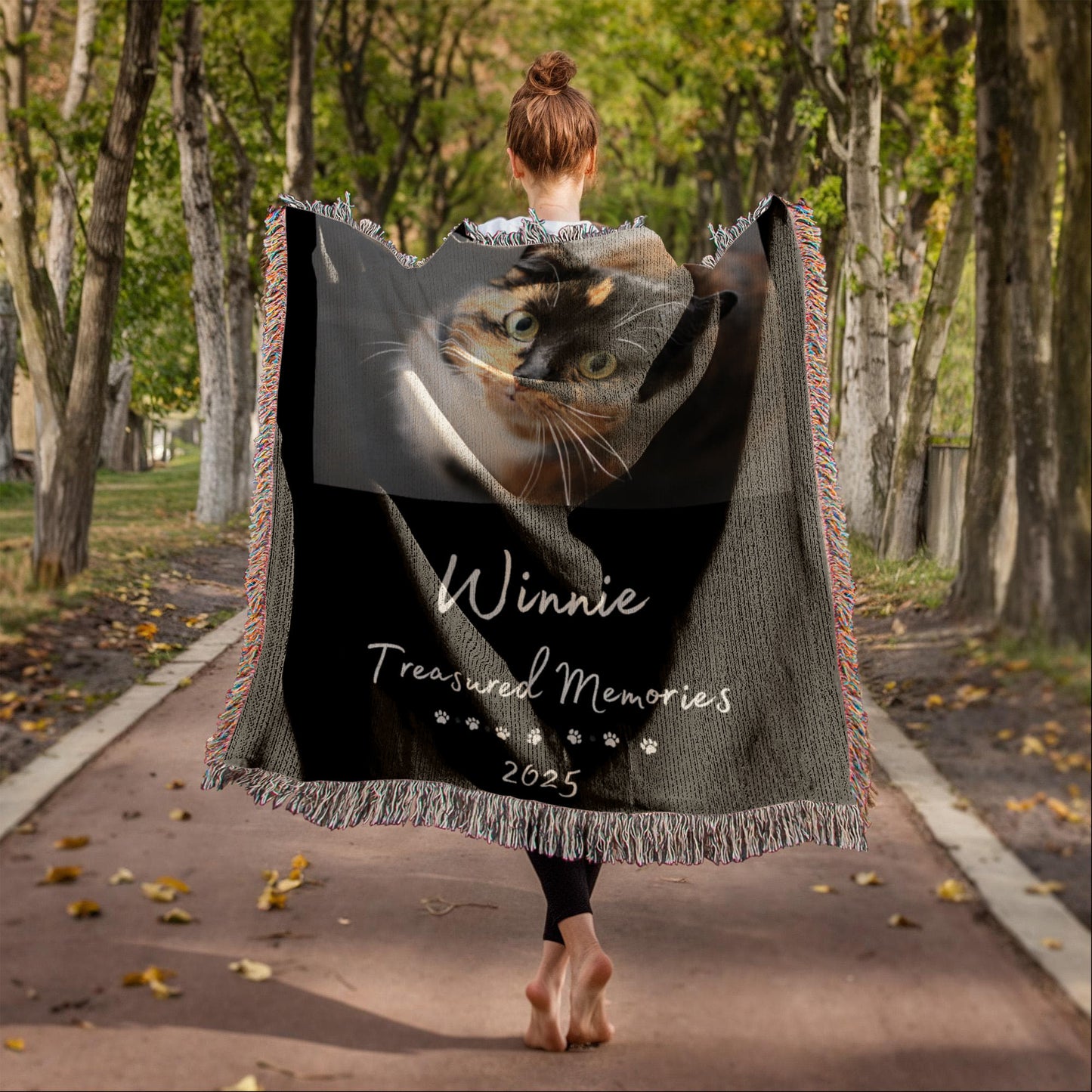 Unique Pet Keepsake Pet Memorial Photo Blanket, Personalized Home Decor Pet Memorial, Custom Gifts For Pets, Cat Mom Dog Mom Gift for Her