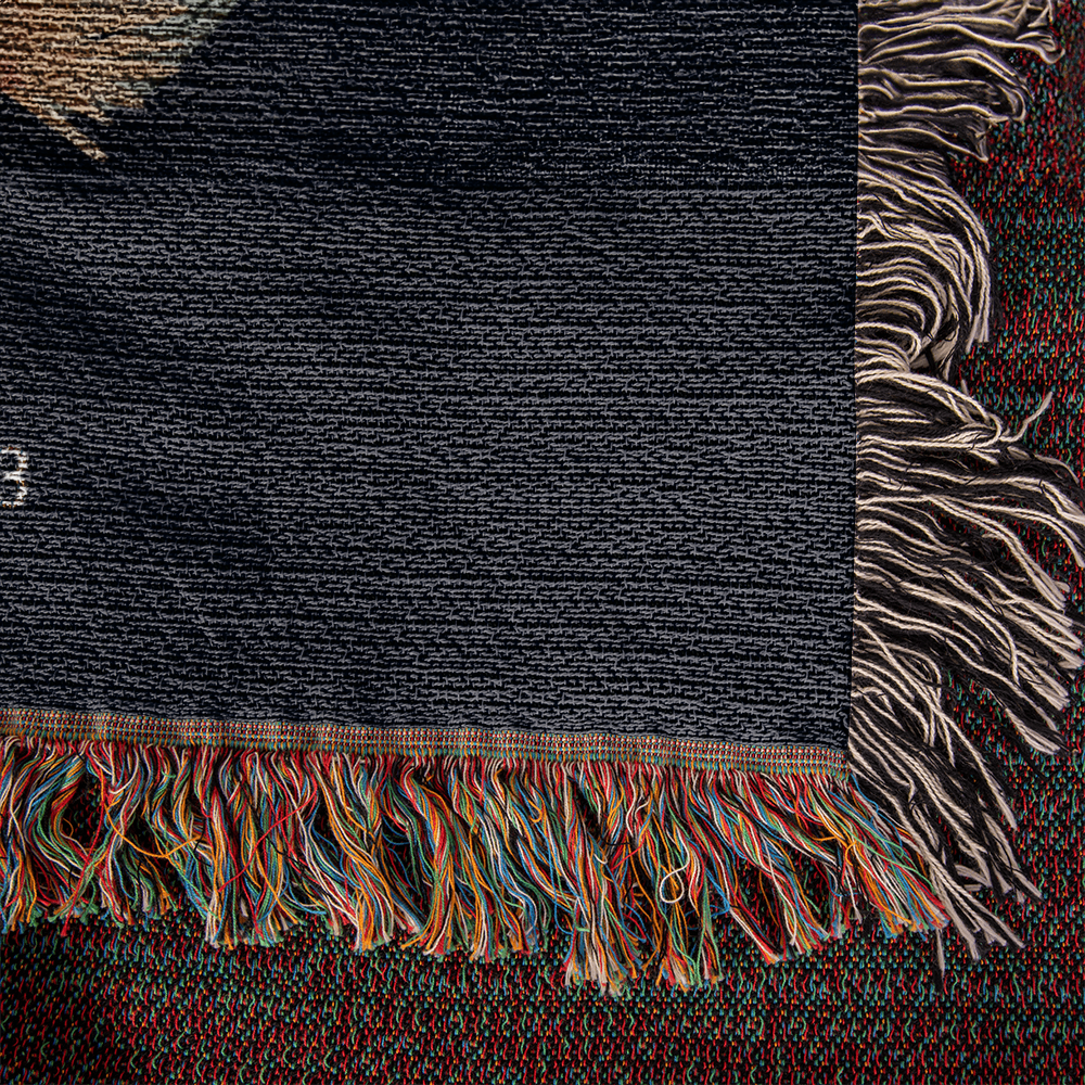 Personalized Couples Blanket with Names & Date | Custom Cotton Throw Wedding Gift, Romantic Christmas Present, Anniversary or Engagement