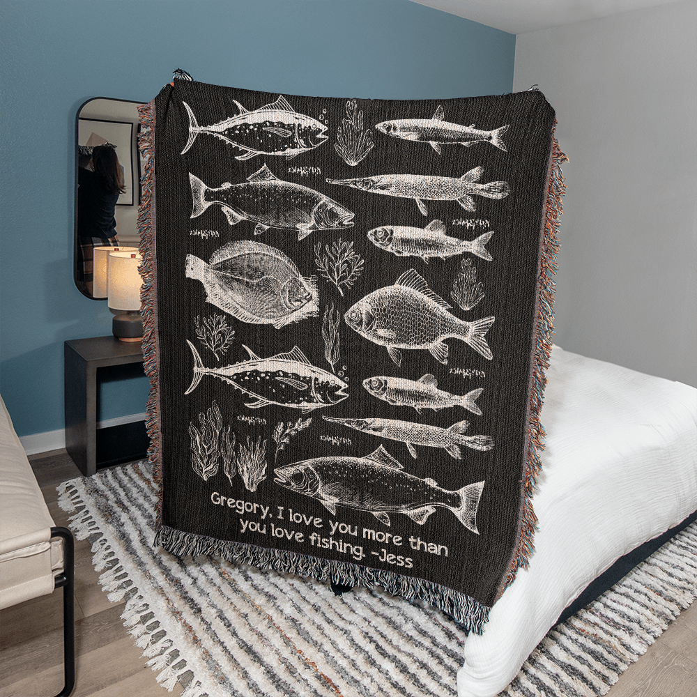 Personalized Fishing Gift for Boyfriend • Husband Gift for Him • Guy Gift • Fisherman Anniversary Gift for Son