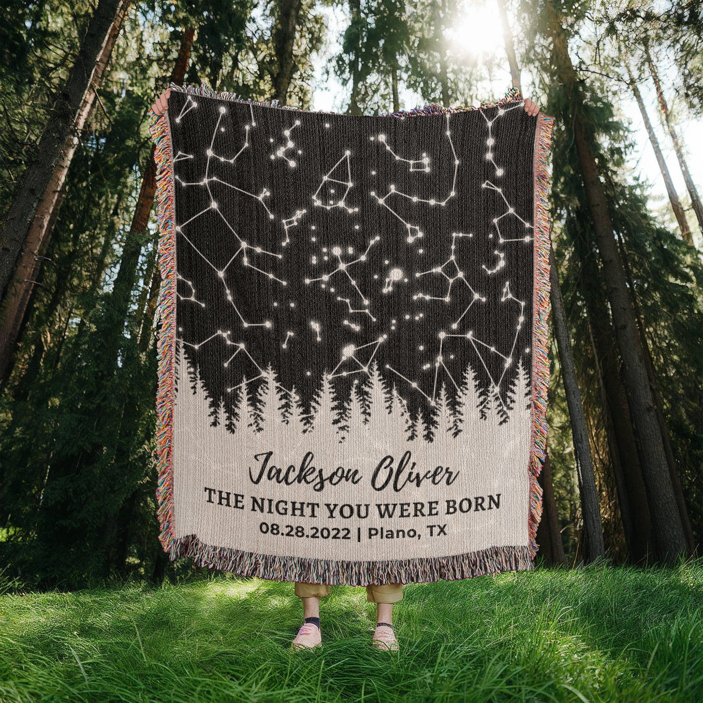 16th Birthday Custom Star Map Blanket,16th Birthday Gift for Daughter,Dad Daughter Gift,Mom Daughter,Niece Granddaughter Gift