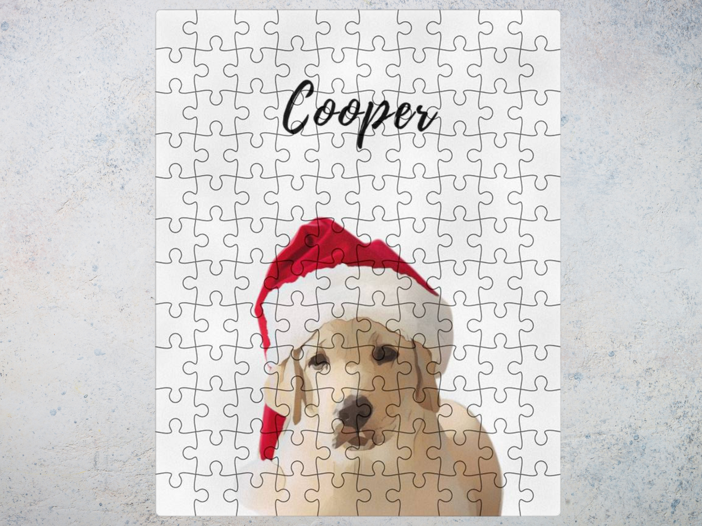 Custom Pet Portrait Puzzle | Dog Owner Christmas Gift | Cat Portrait Dogs And Puppies