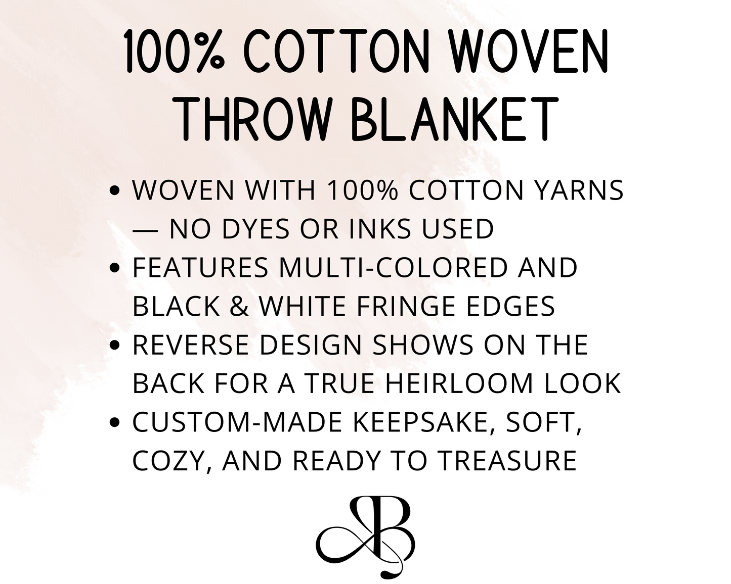 Custom Birth Month Flower Blanket with Name, Milestone Birthday Gift for Her, Personalized Gift for Daughter, Granddaughter or Niece