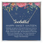Sweet Sixteen Name Necklace