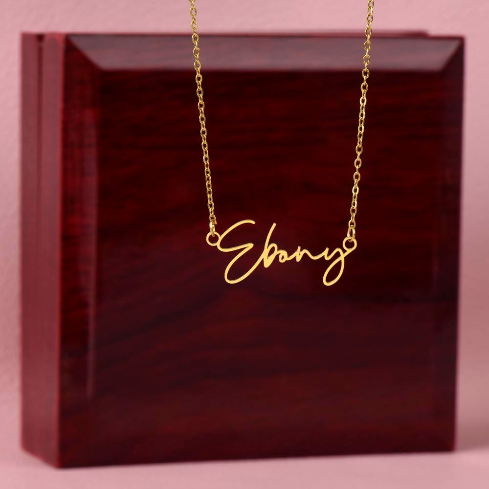 Hug Name Necklace