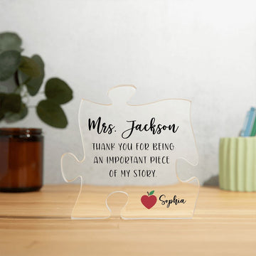 Thank you for being part of my story, Teacher appreciation gift, Teacher gift, Gift for teacher, Library Gift, Custom Teacher Gift