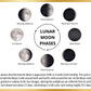 Personalized Moon Phase Gift 1 Year Sober Gift | Recovery Gifts | Sobriety Gift | Sober Birthday