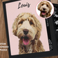 Custom Pet Portraits Using Pet Photo Puzzle Personalized Dog Portraits Cat Portraits Custom Dog Portraits Custom Pet Art Pet Drawing