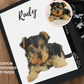 Cartoon Pet Portrait From Photo Custom Puzzle | Dog Cartoon Portrait Cat  Personalized Pet Lover Gift, Pet Memorial Gift