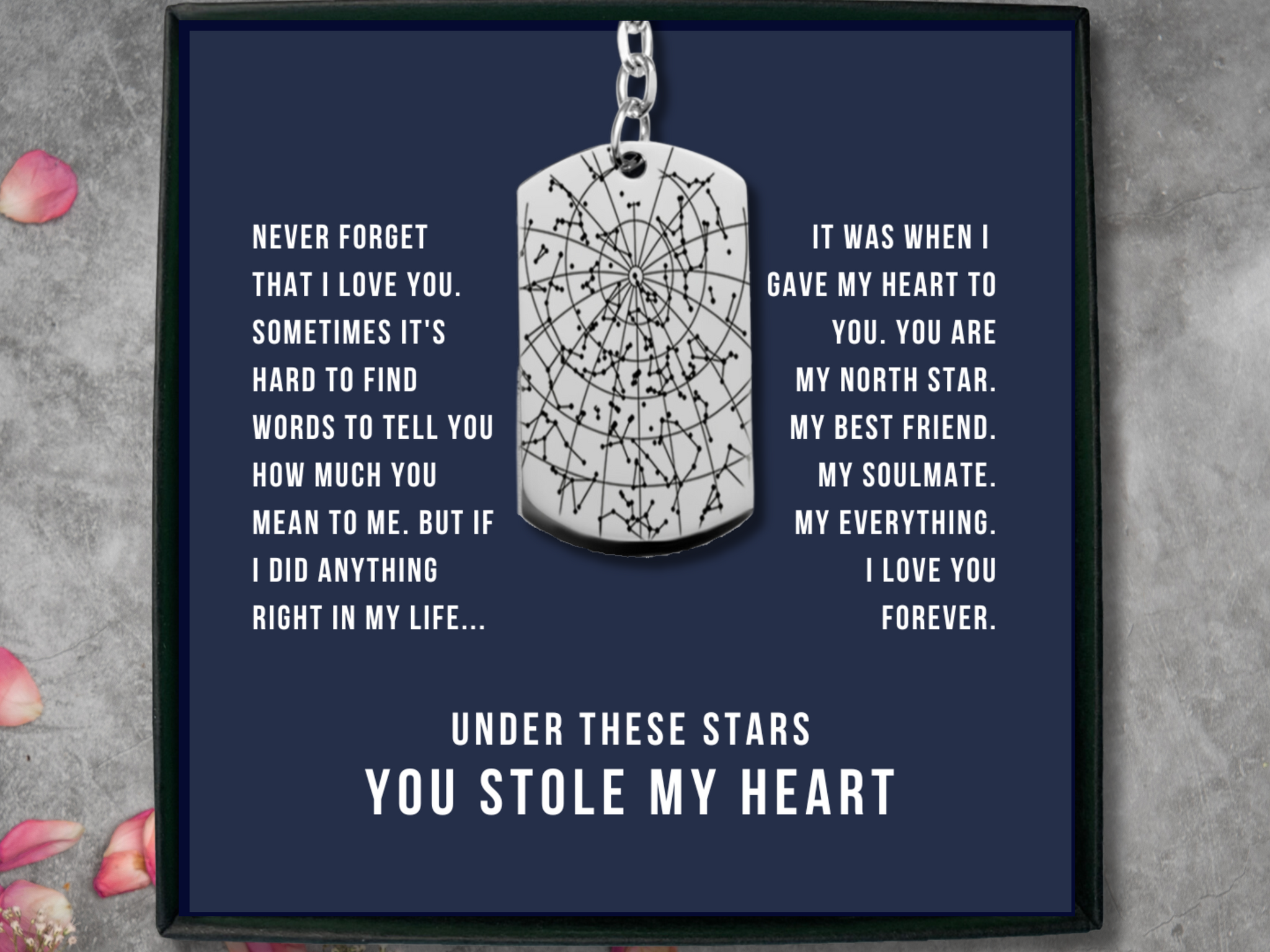 Custom Star Map by Date, Personalized Constellation Map, Star Map Keychain Gifts for Couples, Engagement Gifts, Anniversary Gift for Him Her