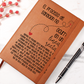 Spanish Grief Journal Gift - Healing is Not Linear - Vegan Leather Encouragement Notebook - Bereavement Gift for Loss - Diario Español