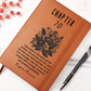 Chapter 70 Journal Personalized 70th Birthday gift for her, Notebook for turning 70, Milestone journal for best friend Sister Nana