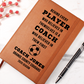 Personalized Coach Gift Journal – Custom Team Name, Coach Name & Sport Icon – End of Season Sports Notebook for Any Coach Appreciation