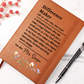Custom Name Difference Maker Journal | Personalized Vegan Leather Mentor Teacher Coach Notebook Christmas Gift Appreciation Thank You