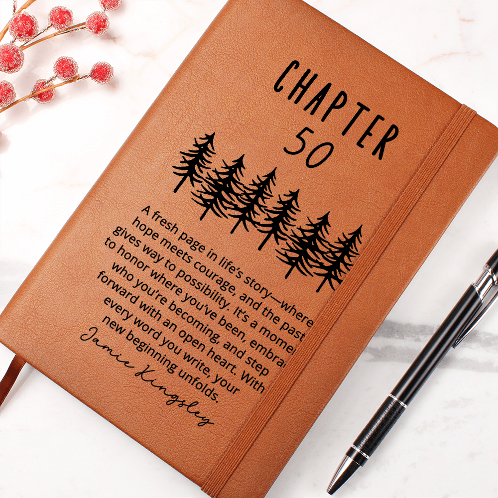 Custom Name Notebook | 50th Birthday Guestbook