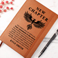 Custom Phoenix Sobriety Journal, Personalized Sober Recovery Birthday Gift, 1–65 Years Sober Date Milestone Keepsake Nature