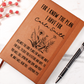 Personalized Christian Journal with Bible Verse Jeremiah 29:11, Custom Name Gift for Her, Faith Prayer Notebook, Vegan Leather