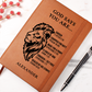 Personalized Christian Journal for Men – “God Says You Are” Lion Notebook – Faith Gift, Bible Study, Devotional, Custom Name Gift