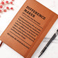 Difference Maker Definition Gift for Doctor Personalized Journal, Doctor Graduation Gift, New Doctor Gift