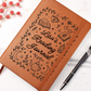 Book Lover Gift – Personalized Reading Journal | BookTok Notebook, Custom Vegan Leather Journal, Cozy Bookish Gift for Her or Teen