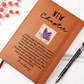 Personalized Butterfly New Chapter Journal | Custom Name Vegan Leather Notebook | Sobriety Divorce Recovery Healing Gift for Her