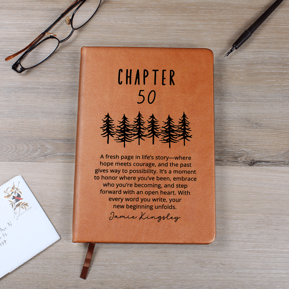 Custom Name Notebook | 50th Birthday Guestbook