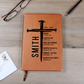 Personalized Christian Journal for Men, Bible Journal Notebook, Religious Gift, First Communion Gifts, Pastor Gifts, Retirement, Birthday Gifts