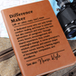 Nurse Preceptor Gift - Difference Maker Journal - Mentor Appreciation Gift - Thank You Notebook for Nursing Instructor - Vegan Leather